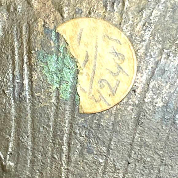 Vtg. MCM K’arah Brutalist Brass Seder Plate Passover Hen Holon Israel Marked - Picture 14 of 16